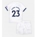 Tottenham Hotspur Pedro Porro #23 Babykleding Thuisshirt Kinderen 2023-24 Korte Mouwen (+ korte broeken)